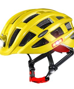 ROCKBROS ZN1001 Light Cycling Helmet Bike Ultralight Helmet Integrally-molded Mountain Road Helmet Unisex 57-62cm - Yellow