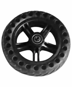 KUGOO S3 PRO Folding Electric Scooter Rear Wheel Black -rockbros-shop Rear Wheel For Kugoo S1 Pro Folding Electric Scooter Black 501468 1