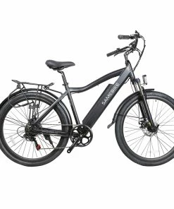 SAMEBIKE CITYMAN2 E-bike 27.5 Inch Mountain Bike 36V 250W Motor 10.4Ah Removable Battery 32KM/H Max Speed 40-80 Km Range