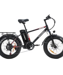 SAMEBIKE XWC05 Electric Mountain Bike 20*4.0 Inch Fat Tire 750W Brushless Geared Motor 35Km/h Max Speed 48V 13Ah Battery 80KM Range Shimano 7-Speed Double Disc Brake - Red
