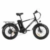 SAMEBIKE XWC05 Electric Mountain Bike 20*4.0 Inch Fat Tire 750W Brushless Geared Motor 35Km/h Max Speed 48V 13Ah Battery 80KM Range Shimano 7-Speed Double Disc Brake - Silver -rockbros-shop SAMEBIKE XWC05 Electric Mountain Bike 20 Tire Silver 514573 0