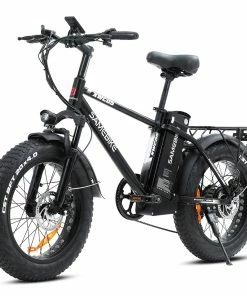 SAMEBIKE XWC05 Electric Mountain Bike 20*4.0 Inch Fat Tire 750W Brushless Geared Motor 35Km/h Max Speed 48V 13Ah Battery 80KM Range Shimano 7-Speed Double Disc Brake - Silver 10 SAMEBIKE XWC05 Electric Mountain Bike 20*4.0 Inch Fat Tire 750W Brushless Geared Motor 35Km/h Max Speed 48V 13Ah Battery 80KM Range Shimano 7-Speed Double Disc Brake - Silver -rockbros-shop SAMEBIKE XWC05 Electric Mountain Bike 20 Tire Silver 514573 2