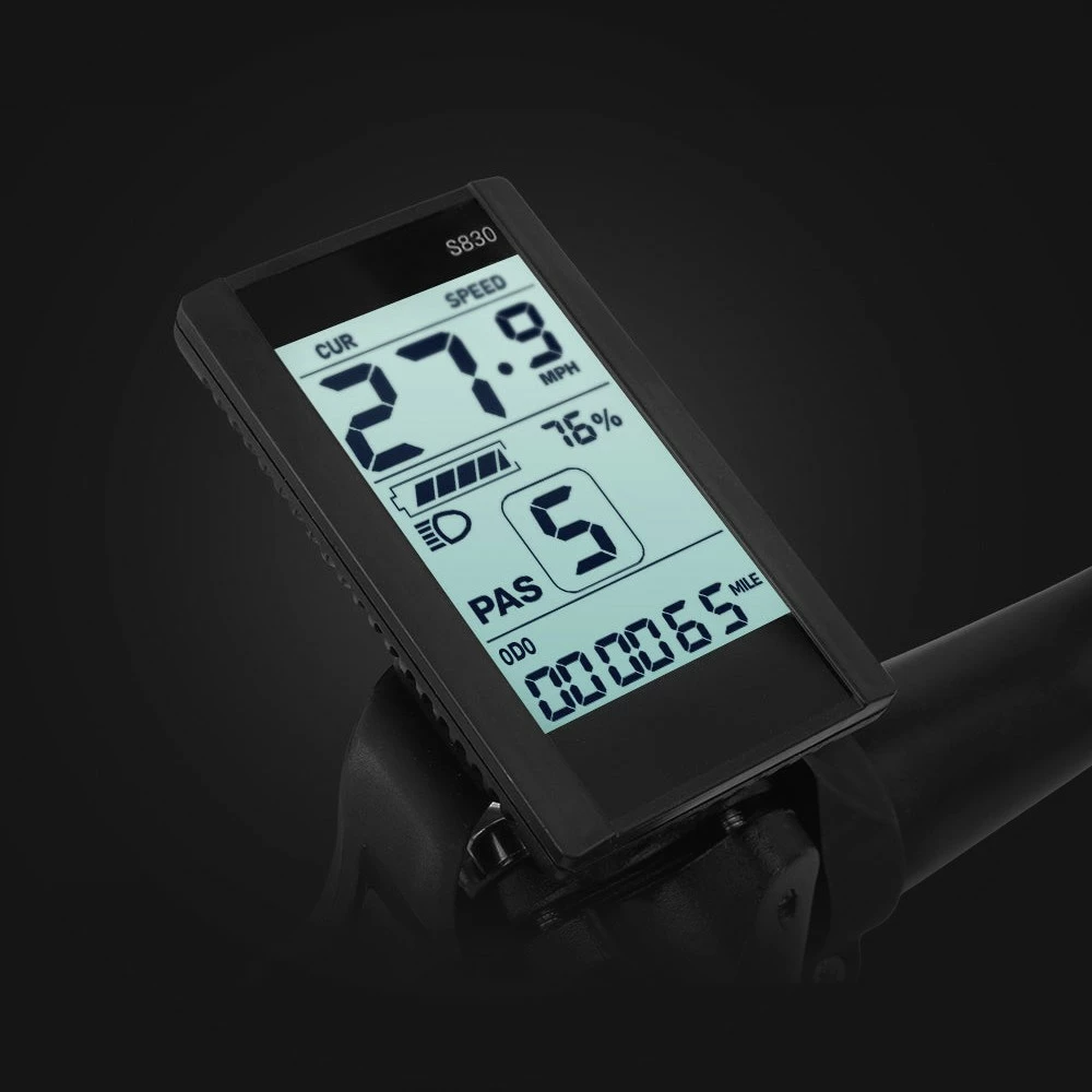 SAMEBIKE XWC05 Electric Mountain Bike 20*4.0 Inch Fat Tire 750W Brushless Geared Motor 35Km/h Max Speed 48V 13Ah Battery 80KM Range Shimano 7-Speed Double Disc Brake - Silver 7 SAMEBIKE XWC05 Electric Mountain Bike 20*4.0 Inch Fat Tire 750W Brushless Geared Motor 35Km/h Max Speed 48V 13Ah Battery 80KM Range Shimano 7-Speed Double Disc Brake - Silver - Image 5