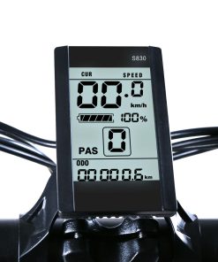 SAMEBIKE XWLX09 20 Inches Fat Tire Electric Bike 500W Motor 25-35km/h Max Speed 80-90km Max Mileage - Black -rockbros-shop SAMEBIKE XWLX09 Electric Bike 500046 5