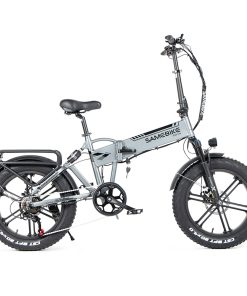 SAMEBIKE XWLX09 20 Inches Fat Tire EBike 500W All Terrain EBike 25-35km/h Max Speed 80-90km Max Mileage - Silver -rockbros-shop SAMEBIKE XWLX09 Electric Bike 500047 3