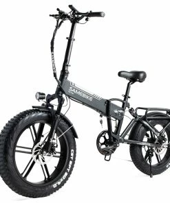 SAMEBIKE XWLX09 20 Inches Fat Tire Electric Bike 500W Motor 25-35km/h Max Speed 80-90km Max Mileage Black -rockbros-shop SAMEBIKE XWLX09 Electric Bike 516997 1