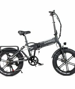 SAMEBIKE XWLX09 20 Inches Fat Tire Electric Bike 500W Motor 25-35km/h Max Speed 80-90km Max Mileage Black -rockbros-shop SAMEBIKE XWLX09 Electric Bike 516997 3