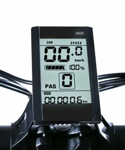 SAMEBIKE XWLX09 20 Inches Fat Tire Electric Bike 500W Motor 25-35km/h Max Speed 80-90km Max Mileage Black -rockbros-shop SAMEBIKE XWLX09 Electric Bike 516997 5