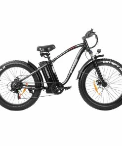 SAMEBIKE YY26 Electric Mountain Bike 26*4.0 Inch Fat Tire 750W Brushless Geared Motor 35Km/h Max Speed 48V 15Ah Battery Shimano 7-Speed 150KG Payload 120KM Range Double Disc Brake
