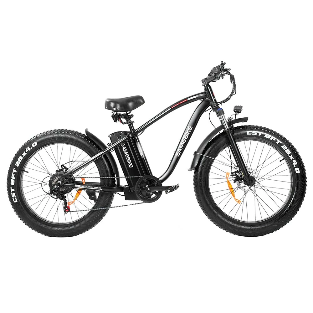 SAMEBIKE YY26 Electric Mountain Bike 26*4.0 Inch Fat Tire 750W Brushless Geared Motor 35Km/h Max Speed 48V 15Ah Battery Shimano 7-Speed 150KG Payload 120KM Range Double Disc Brake 3 SAMEBIKE YY26 Electric Mountain Bike 26*4.0 Inch Fat Tire 750W Brushless Geared Motor 35Km/h Max Speed 48V 15Ah Battery Shimano 7-Speed 150KG Payload 120KM Range Double Disc Brake