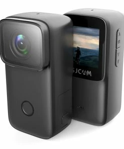 SJCAM C200 Sports & Action Camera, 4K/24FPS, Waterproof 5M, 6-Axis Gyro Stabilizer, Remote Control - Black -rockbros-shop SJCAM C200 Sports Action Camera 4K 24FPS Black 501168 3