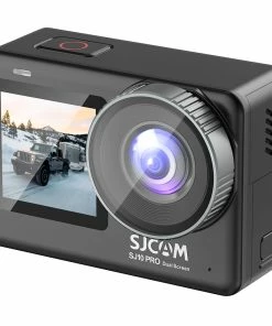 SJCAM SJ10 Pro Sports & Action Camera, 2.33''+1.3'' Dual Screen 4K/60FPS, Waterproof Up To 5m, 6-AXIS GYRO Stabilization