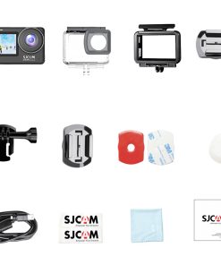 SJCAM SJ10 Pro Sports & Action Camera, 2.33''+1.3'' Dual Screen 4K/60FPS, Waterproof Up To 5m, 6-AXIS GYRO Stabilization -rockbros-shop SJCAM SJ0 Pro Sports Action Camera 2 33 1 3 Dual Screen 501158 5