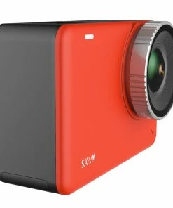 SJCAM SJ10 Pro Sports & Action Camera 4K/60FPS Sony IMX Sensor Waterproof Up To 10m, 2.33'' IPS Touch Screen - Red -rockbros-shop SJCAM SJ0 Pro Sports Action Camera 4K 60FPS Red 501156 2