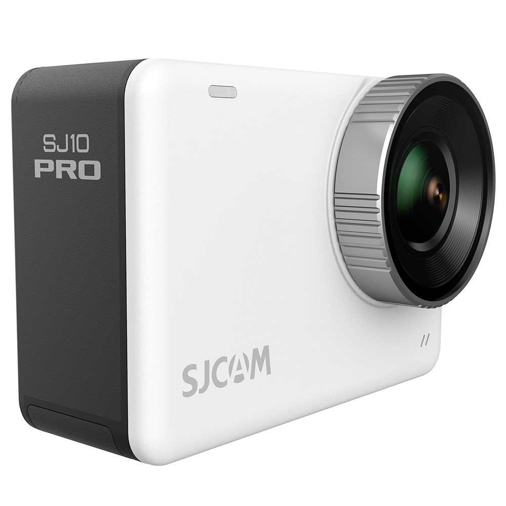 SJCAM SJ10 Pro Sports & Action Camera 4K/60FPS Sony IMX Sensor Waterproof up to 10m, 2.33'' IPS Touch Screen - White SJCAM SJ10 Pro Sports & Action Camera 4K/60FPS Sony IMX Sensor Waterproof Up To 10m, 2.33'' IPS Touch Screen - White -rockbros-shop SJCAM SJ0 Pro Sports Action Camera 4K 60FPS White 501155 2