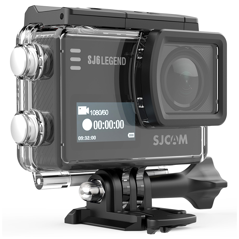 SJCAM SJ6 Legend Sports & Action Camera 4K/24FPS Waterproof, WiFi Remote Control 2.0'' LCD Touch Screen - Black SJCAM SJ6 Legend Sports & Action Camera 4K/24FPS Waterproof, WiFi Remote Control 2.0'' LCD Touch Screen - Black -rockbros-shop SJCAM SJ6 Legend Sports Action Camera 4K 24FPS Waterproof Black 501151 1