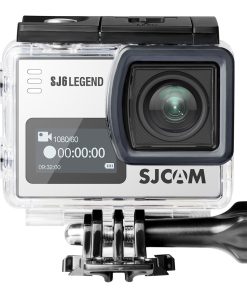 SJCAM SJ6 Legend Sports & Action Camera 4K/24FPS Waterproof, WiFi Remote Control 2.0'' LCD Touch Screen - Grey