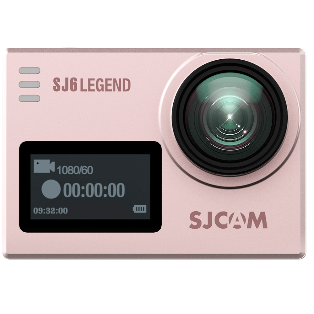 SJCAM SJ6 Legend Sports & Action Camera 4K/24FPS Waterproof, WiFi Remote Control 2.0'' LCD Touch Screen - Pink SJCAM SJ6 Legend Sports & Action Camera 4K/24FPS Waterproof, WiFi Remote Control 2.0'' LCD Touch Screen - Pink -rockbros-shop SJCAM SJ6 Legend Sports Action Camera 4K 24FPS Waterproof Pink 501153 2