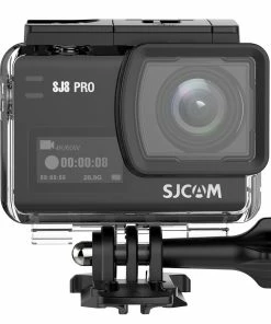 SJCAM SJ8Pro Sports & Action Camera 4K/60FPS Waterproof, WiFi Remote Control Sports DV FPV Camera - Black