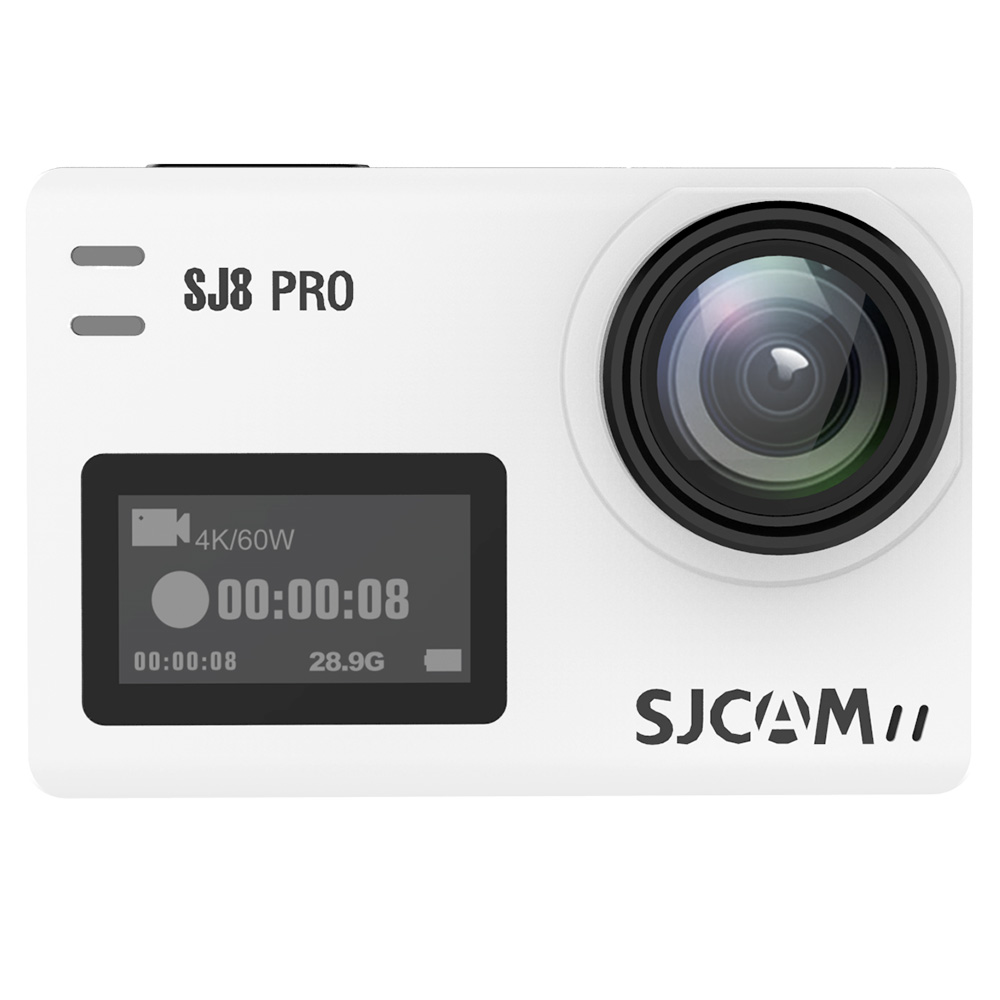 SJCAM SJ8Pro Sports & Action Camera 4K/60FPS Waterproof, WiFi Remote Control Sports DV FPV Camera - White SJCAM SJ8Pro Sports & Action Camera 4K/60FPS Waterproof, WiFi Remote Control Sports DV FPV Camera - White -rockbros-shop SJCAM SJ8Pro Sports Action Camera 4K 60FPS Waterproof White 501149 1