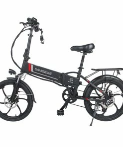 Samebike 20LVXD30 Portable Folding Smart Electric Moped Bike 350W Motor 35km/h Max Speed 20 Inch Tire - Black 11 Samebike 20LVXD30 Portable Folding Smart Electric Moped Bike 350W Motor 35km/h Max Speed 20 Inch Tire - Black -rockbros-shop Samebike 20LVXD30 Folding Electric Moped Bike Black 519001 3