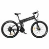 Samebike LO26-II Foldable Mountain Electric Bike 750W Motor 48V 10Ah Battery 60-80 Km Range 35km/h Max Speed - Black -rockbros-shop Samebike LO26 II Foldable Mountain Electric Bike Black 519005 0