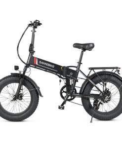 SAMEBIKE LOTDM200-FT Folding Electric Moped Bike 350W Motor 10Ah Battery Max 30km/h 20 Inch Tire - Black 4 SAMEBIKE LOTDM200-FT Folding Electric Moped Bike 350W Motor 10Ah Battery Max 30km/h 20 Inch Tire - Black -rockbros-shop Samebike LOTDM200 FT Smart Folding Electric Moped Bike Black 494610 2
