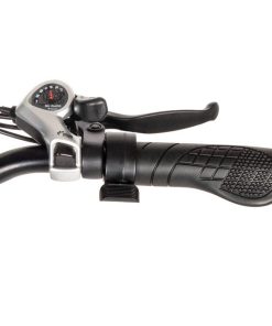 SAMEBIKE MY-SM26 Electric Bike 26 Inch Tires 350W Motor Max Speed 30km/h Up To 80km Range Max Load 150kg Dual Disk Brakes LCD Display Magnesium Alloy Rim - Black -rockbros-shop Samebike MY SM26 Smart Folding Electric Bike Black 891183 1 1