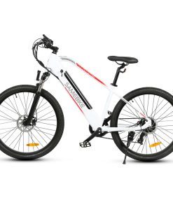 Samebike MY275 10.4Ah 500W Motor 48V 27.5inch Electric Bike 20mph Top Speed 80km Mileage Range 150kg Load - White -rockbros-shop Samebike MY275 10 4Ah 500W Motor 48V 27 5inch Electric Bike White 519008 1