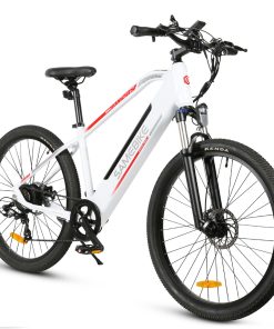 Samebike MY275 10.4Ah 500W Motor 48V 27.5inch Electric Bike 20mph Top Speed 80km Mileage Range 150kg Load - White -rockbros-shop Samebike MY275 10 4Ah 500W Motor 48V 27 5inch Electric Bike White 519008 3
