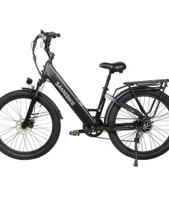 Samebike RS-A01 Electric Bike 750W Motor 70N.m 25-35km/h Max Speed 48V 14Ah Battery 26*3'' Tires With Rear Rack - Black 5 Samebike RS-A01 Electric Bike 750W Motor 70N.m 25-35km/h Max Speed 48V 14Ah Battery 26*3'' Tires With Rear Rack - Black -rockbros-shop Samebike RS A01 Electric Bike Black 519515 3
