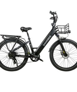 Samebike RS-A01 Electric Bike 750W Motor 70N.m 25-35km/h Max Speed 48V 14Ah Battery 26*3'' Tires With Rear Rack - Black 6 Samebike RS-A01 Electric Bike 750W Motor 70N.m 25-35km/h Max Speed 48V 14Ah Battery 26*3'' Tires With Rear Rack - Black -rockbros-shop Samebike RS A01 Electric Bike Black 519515 4