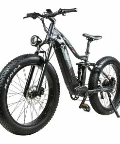Samebike RS-A08 Electric Mountain Bike 26*4.0'' Fat Tires 17Ah Battery 750W Motor 35km/h Max Speed Shimano 7 Speed Gear -rockbros-shop Samebike RS A08 Electric Mountain Bike Black 519566 1