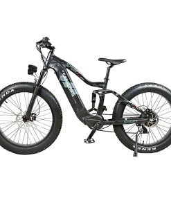Samebike RS-A08 Electric Mountain Bike 26*4.0'' Fat Tires 17Ah Battery 750W Motor 35km/h Max Speed Shimano 7 Speed Gear -rockbros-shop Samebike RS A08 Electric Mountain Bike Black 519566 2
