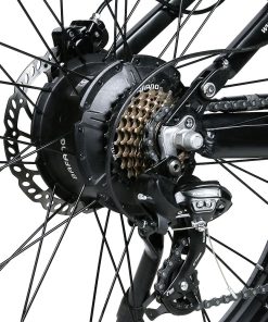 Samebike RS-A08 Electric Mountain Bike 26*4.0'' Fat Tires 17Ah Battery 750W Motor 35km/h Max Speed Shimano 7 Speed Gear -rockbros-shop Samebike RS A08 Electric Mountain Bike Black 519566 4