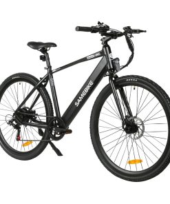 Samebike XWP10 Electric Bike 700*45C KENDA Tires 350W Motor 32Km/h Max Speed 36V 10.4Ah Battery For 40-80KM Range Dual Disc Brakes Shimano 7-Speed Gear App Control - Black 3 Samebike XWP10 Electric Bike 700*45C KENDA Tires 350W Motor 32Km/h Max Speed 36V 10.4Ah Battery For 40-80KM Range Dual Disc Brakes Shimano 7-Speed Gear App Control - Black -rockbros-shop Samebike XWP10 Electric Bike Black 518889 1