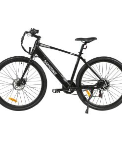 Samebike XWP10 Electric Bike 700*45C KENDA Tires 350W Motor 32Km/h Max Speed 36V 10.4Ah Battery For 40-80KM Range Dual Disc Brakes Shimano 7-Speed Gear App Control - Black 4 Samebike XWP10 Electric Bike 700*45C KENDA Tires 350W Motor 32Km/h Max Speed 36V 10.4Ah Battery For 40-80KM Range Dual Disc Brakes Shimano 7-Speed Gear App Control - Black -rockbros-shop Samebike XWP10 Electric Bike Black 518889 2