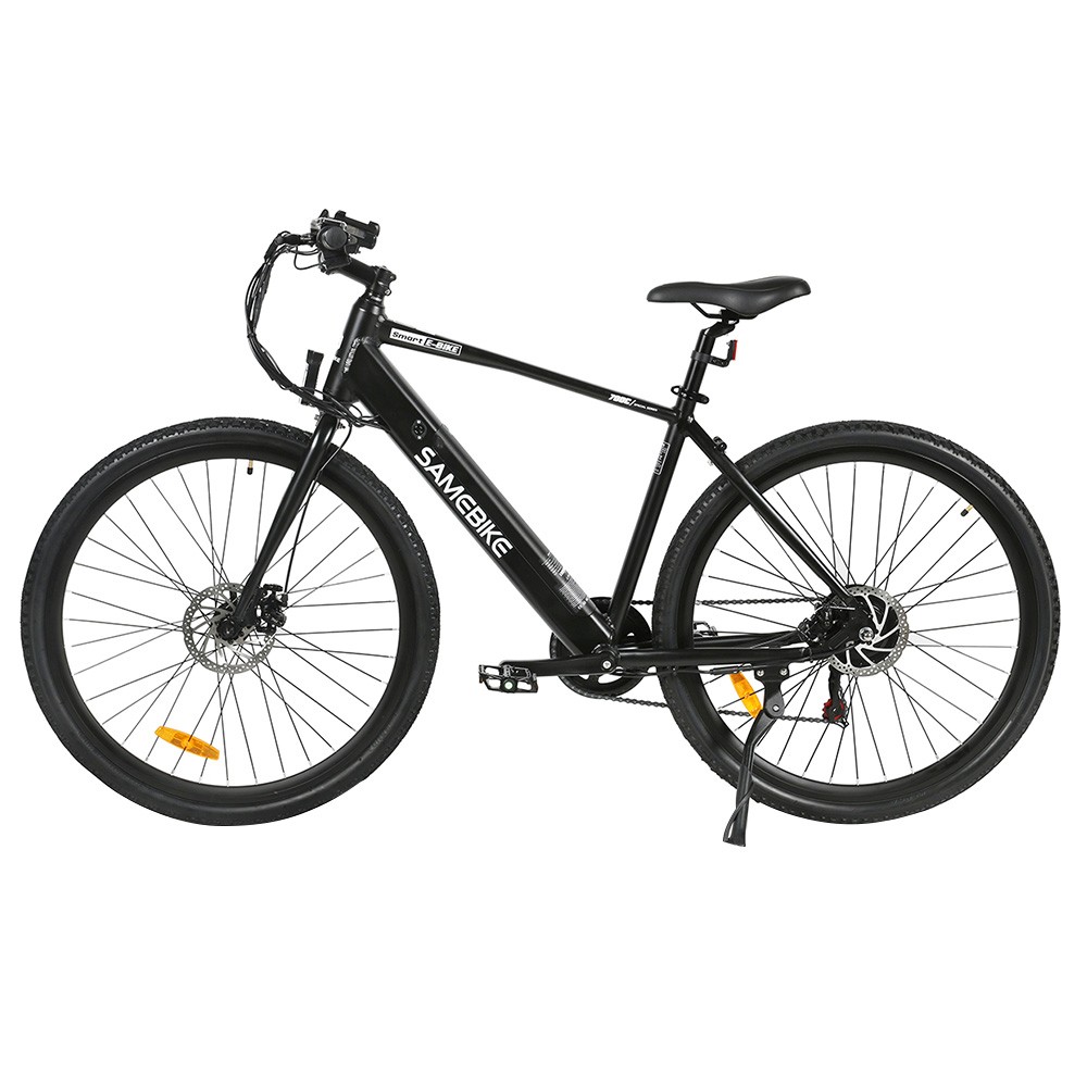 Samebike XWP10 Electric Bike 700*45C KENDA Tires 350W Motor 32Km/h Max Speed 36V 10.4Ah Battery for 40-80KM Range Dual Disc Brakes Shimano 7-Speed Gear App Control - Black Samebike XWP10 Electric Bike 700*45C KENDA Tires 350W Motor 32Km/h Max Speed 36V 10.4Ah Battery For 40-80KM Range Dual Disc Brakes Shimano 7-Speed Gear App Control - Black -rockbros-shop Samebike XWP10 Electric Bike Black 518889 2