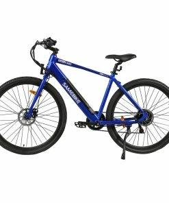 Samebike XWP10 Electric Bike 700*45C KENDA Tires 350W Motor 32Km/h Max Speed 36V 10.4Ah Battery For 40-80KM Range Dual Disc Brakes Shimano 7-Speed Gear App Control - Blue 9 Samebike XWP10 Electric Bike 700*45C KENDA Tires 350W Motor 32Km/h Max Speed 36V 10.4Ah Battery For 40-80KM Range Dual Disc Brakes Shimano 7-Speed Gear App Control - Blue -rockbros-shop Samebike XWP10 Electric Bike Blue 518892 3