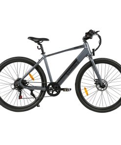 Samebike XWP10 Electric Bike 700*45C KENDA Tires 350W Motor 32Km/h Max Speed 36V 10.4Ah Battery For 40-80KM Range Dual Disc Brakes Shimano 7-Speed Gear App Control - Gray