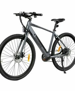 Samebike XWP10 Electric Bike 700*45C KENDA Tires 350W Motor 32Km/h Max Speed 36V 10.4Ah Battery For 40-80KM Range Dual Disc Brakes Shimano 7-Speed Gear App Control - Gray 10 Samebike XWP10 Electric Bike 700*45C KENDA Tires 350W Motor 32Km/h Max Speed 36V 10.4Ah Battery For 40-80KM Range Dual Disc Brakes Shimano 7-Speed Gear App Control - Gray -rockbros-shop Samebike XWP10 Electric Bike Grey 518891 2
