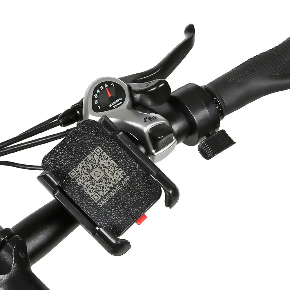 Samebike XWP10 Electric Bike 700*45C KENDA Tires 350W Motor 32Km/h Max Speed 36V 10.4Ah Battery For 40-80KM Range Dual Disc Brakes Shimano 7-Speed Gear App Control - Gray 7 Samebike XWP10 Electric Bike 700*45C KENDA Tires 350W Motor 32Km/h Max Speed 36V 10.4Ah Battery For 40-80KM Range Dual Disc Brakes Shimano 7-Speed Gear App Control - Gray - Image 5