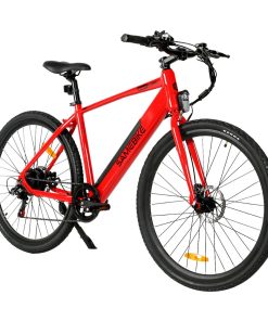 Samebike XWP10 Electric Bike 700*45C KENDA Tires 350W Motor 32Km/h Max Speed 36V 10.4Ah Battery For 40-80KM Range Dual Disc Brakes Shimano 7-Speed Gear App Control - Red 3 Samebike XWP10 Electric Bike 700*45C KENDA Tires 350W Motor 32Km/h Max Speed 36V 10.4Ah Battery For 40-80KM Range Dual Disc Brakes Shimano 7-Speed Gear App Control - Red -rockbros-shop Samebike XWP10 Electric Bike Red 518894 1