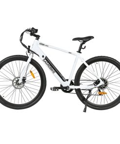 Samebike XWP10 Electric Bike 700*45C KENDA Tires 350W Motor 32Km/h Max Speed 36V 10.4Ah Battery For 40-80KM Range Dual Disc Brakes Shimano 7-Speed Gear App Control - White 4 Samebike XWP10 Electric Bike 700*45C KENDA Tires 350W Motor 32Km/h Max Speed 36V 10.4Ah Battery For 40-80KM Range Dual Disc Brakes Shimano 7-Speed Gear App Control - White -rockbros-shop Samebike XWP10 Electric Bike White 518890 2