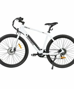 Samebike XWP10 Electric Bike 700*45C KENDA Tires 350W Motor 32Km/h Max Speed 36V 10.4Ah Battery For 40-80KM Range Dual Disc Brakes Shimano 7-Speed Gear App Control - White 8 Samebike XWP10 Electric Bike 700*45C KENDA Tires 350W Motor 32Km/h Max Speed 36V 10.4Ah Battery For 40-80KM Range Dual Disc Brakes Shimano 7-Speed Gear App Control - White -rockbros-shop Samebike XWP10 Electric Bike White 518890 2