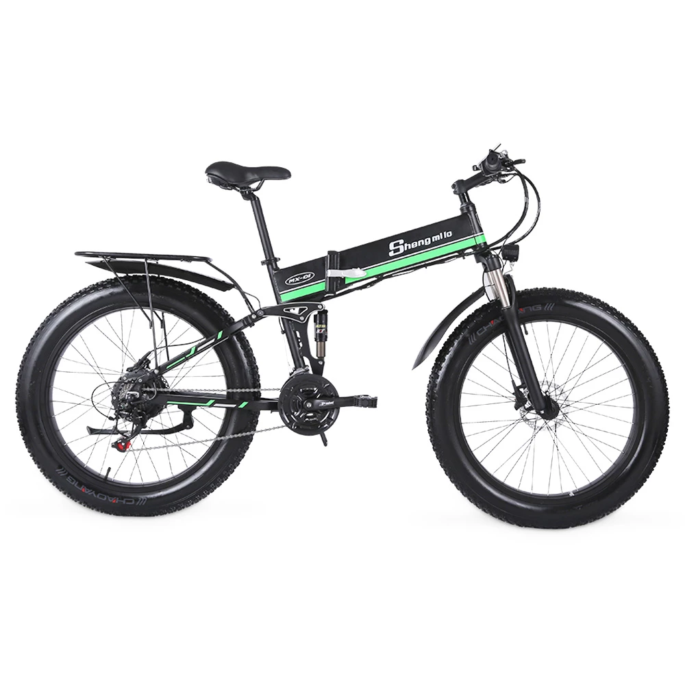 Shengmilo MX01 26 Inches Fat Tire Electric Bike 12 Magnetic Booster Bicycle 1000W 7-Speed Shimano For Snow Mountain 3 Shengmilo MX01 26 Inches Fat Tire Electric Bike 12 Magnetic Booster Bicycle 1000W 7-Speed Shimano For Snow Mountain