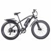 Shengmilo MX02S 1000W 48V 17Ah 26'' E-bike 40km/h Max Speed 40-50km Mileage Range 150kg Max Load - Black -rockbros-shop Shengmilo MX02S 1000W 48V 17Ah 26 E bike Black 498311 0