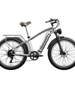 Shengmilo MX04 26*3.0 Inch Fat Tire Electric Moped Bike Mountain Bicycle Bafang 500W Motor 48V 15Ah LG Battery 40Km/h Max Speed Shimano 7-Speed Gear 110KM Max Range IP64 Waterproof TEKTRO E500 Oil Brake -rockbros-shop Shengmilo MX04 26 3 0 inch Fat Tire Electric Moped Bike 518264 0