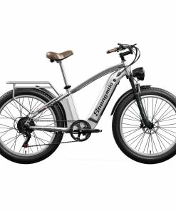 Shengmilo MX04 26*3.0 Inch Fat Tire Electric Moped Bike Mountain Bicycle Bafang 500W Motor 48V 15Ah LG Battery 40Km/h Max Speed Shimano 7-Speed Gear 110KM Max Range IP64 Waterproof TEKTRO E500 Oil Brake -rockbros-shop Shengmilo MX04 26 3 0 inch Fat Tire Electric Moped Bike 518264 0