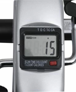 Silver Mini Exercise Bike With Plastic Flywheel 10 Silver Mini Exercise Bike With Plastic Flywheel -rockbros-shop Silver Mini Exercise Bike with Plastic Flywheel 518686 3